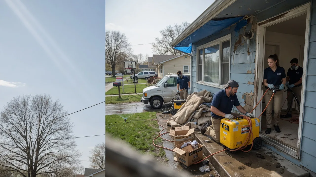 Basement Flood Cleanup in London, KY near me